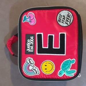 Justice 2004 insulatelunch bag turtle cherries rainbow smiley best year
